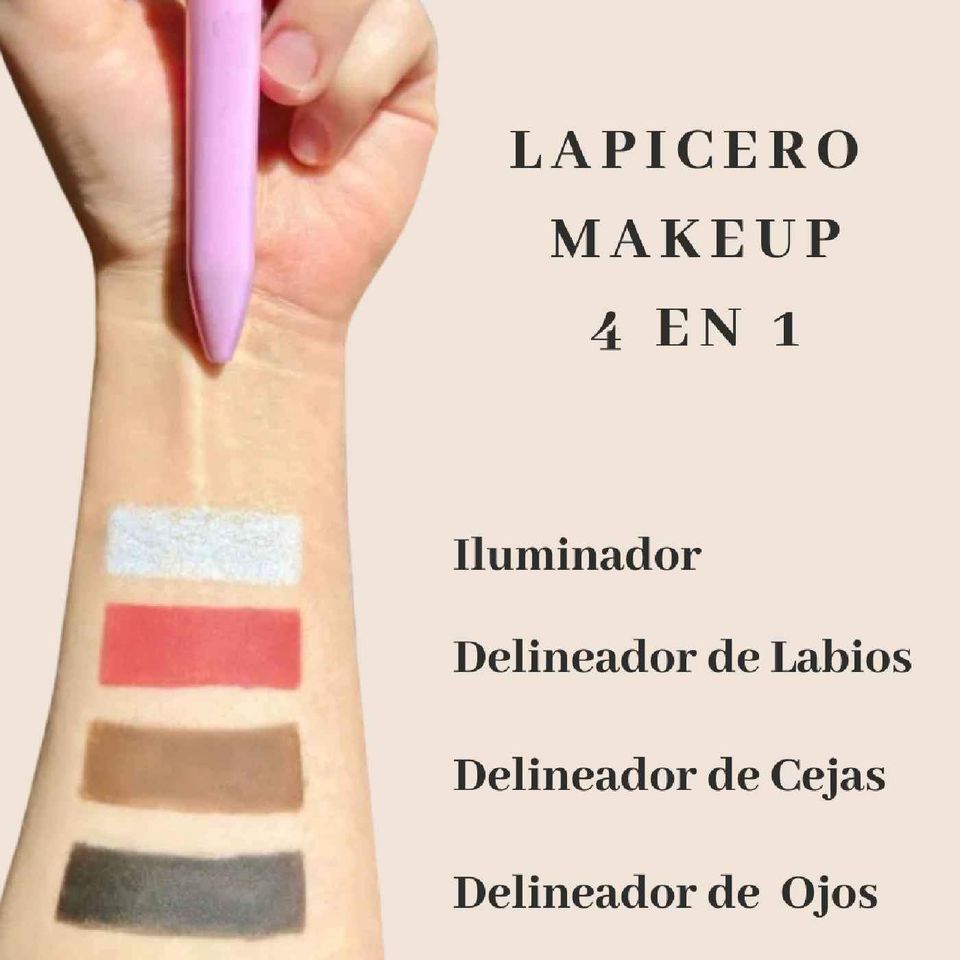 Lapiz de maquillaje 4 en 1